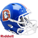 Denver Broncos Helmet Riddell Replica Full Size Speed Style 1975-1996 T/B-0