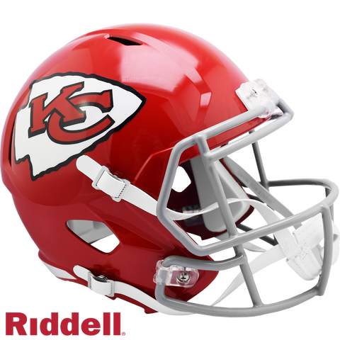 Kansas City Chiefs Helmet Riddell Replica Full Size Speed Style 1963-1973 T/B-0