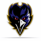 Baltimore Ravens Pennant Shape Cut Logo Design-0