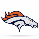 Denver Broncos Pennant Shape Cut Logo Design-0