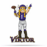 Minnesota Vikings Pennant Shape Cut Mascot Design-0