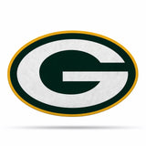 Green Bay Packers Pennant Shape Cut Logo Design-0