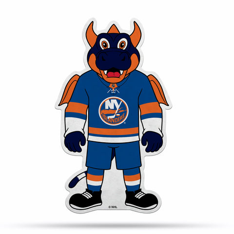 New York Islanders Pennant Shape Cut Mascot Design Special Order-0