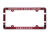South Carolina Gamecocks License Plate Frame - Full Color - Team Fan Cave