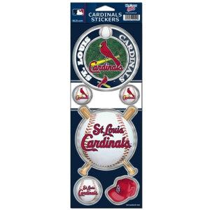 St. Louis Cardinals Stickers: Sparkling Prismatic Die-Cut Decals – Team ...