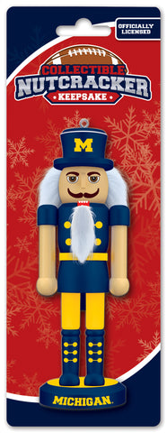 Michigan Wolverines Nutcracker Miniature-0