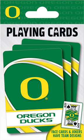 Oregon Ducks Playing Cards Logo-0