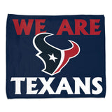 Houston Texans Towel 15x18 Rally Style Full Color-0
