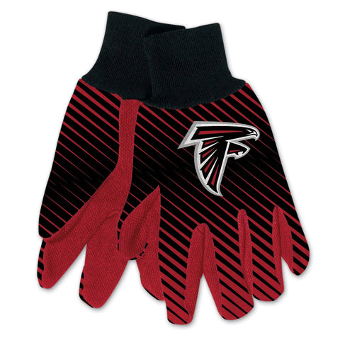 Atlanta Falcons Gloves Two Tone Style Adult Size-0