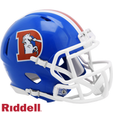 Denver Broncos Helmet Riddell Replica Mini Speed Style 1975-1996 T/B-0