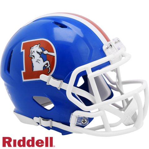 Denver Broncos Helmet Riddell Replica Mini Speed Style 1975-1996 T/B-0