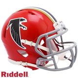 Atlanta Falcons Helmet Riddell Replica Mini Speed Style 1966-1969 T/B-0