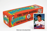 1985 Topps Baseball 792-card hand-collated complete set with Roger Clemens card. Stock pic not actual item.