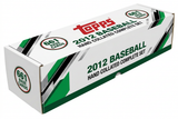 Stock illustration of a long white storage box for the 2012 Topps Baseball 661-card hand collated complete set