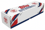 Stock illustration of a long white storage box for the 2009 Topps Baseball 660-card hand collated complete base set