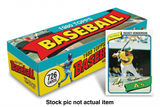 1980 Topps Baseball 726-card hand-collated complete set with Rickey Henderson card. Stock pic not actual item.