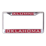 Oklahoma Sooners License Plate Frame - Inlaid - Alumni-0