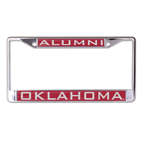 Oklahoma Sooners License Plate Frame - Inlaid - Alumni-0