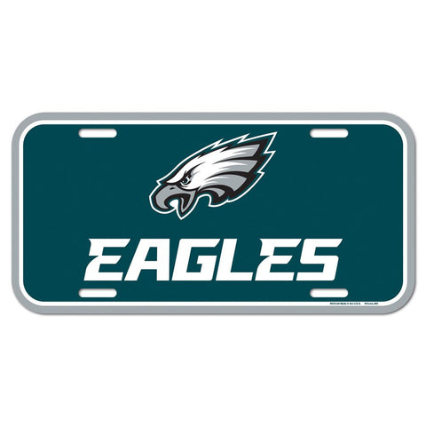 Philadelphia Eagles License Plate Plastic-0