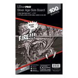 Boards - Silver 7 1/8" x 10 1/2" (100 per pack)-0