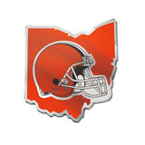 Cleveland Browns Auto Emblem Acrylic State Shape - Special Order-0