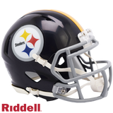 Pittsburgh Steelers Helmet Riddell Replica Mini Speed Style 1963-1976 T/B-0