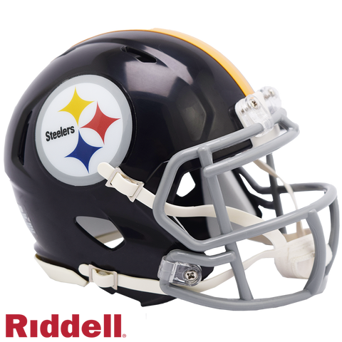 Pittsburgh Steelers Helmet Riddell Replica Mini Speed Style 1963-1976 T/B-0