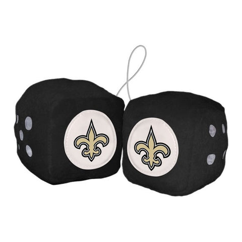 New Orleans Saints Fuzzy Dice