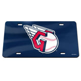 Cleveland Guardians License Plate Acrylic Blue - Special Order-0