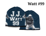 Houston Texans Beanie Lightweight JJ Watt Design - Team Fan Cave
