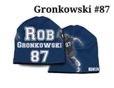 New England Patriots Beanie Lightweight Rob Gronkowski Design - Team Fan Cave