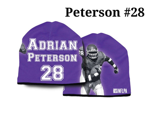Minnesota Vikings Beanie Lightweight Adrian Peterson Design - Team Fan Cave