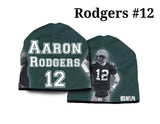 Green Bay Packers Beanie Heavyweight Aaron Rodgers Design - Team Fan Cave