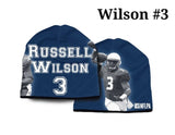Seattle Seahawks Beanie Heavyweight Russell Wilson Design - Team Fan Cave