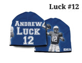 Indianapolis Colts Beanie Heavyweight Andrew Luck Design CO - Team Fan Cave