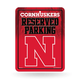 Nebraska Cornhuskers Sign Metal Parking