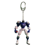 Indianapolis Colts Keychain Fox Robot 3 Inch Mini Cleatus - Team Fan Cave