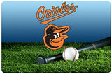 Baltimore Orioles Pet Bowl Mat Team Color Baseball Size Large CO - Team Fan Cave