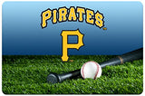 Pittsburgh Pirates Pet Bowl Mat Team Color Baseball Size Large - Team Fan Cave