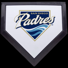San Diego Padres Authentic Hollywood Pocket Home Plate - Team Fan Cave