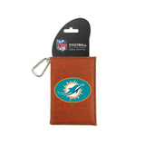 Miami Dolphins Classic NFL Football ID Holder - Team Fan Cave