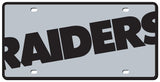 Las Vegas Raiders License Plate - Acrylic Mega Style - Team Fan Cave