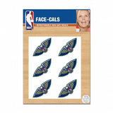 New Orleans Pelicans Tattoo Face Cals Special Order