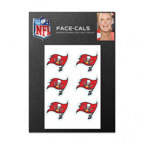 Tampa Bay Buccaneers Tattoo Face Cals