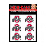 Ohio State Buckeyes Tattoo Face Cals - Team Fan Cave