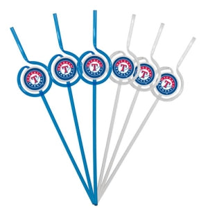 Texas Rangers Team Sipper Straws - Team Fan Cave