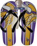 Minnesota Vikings Unisex Flip Flop - (1 Pair) - XL-0