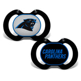 Carolina Panthers Pacifier 2 Pack - Team Fan Cave