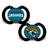 Jacksonville Jaguars Pacifier 2 Pack - Team Fan Cave