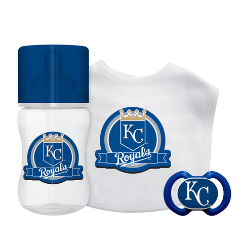 Kansas City Royals Baby Gift Set 3 Piece - Team Fan Cave